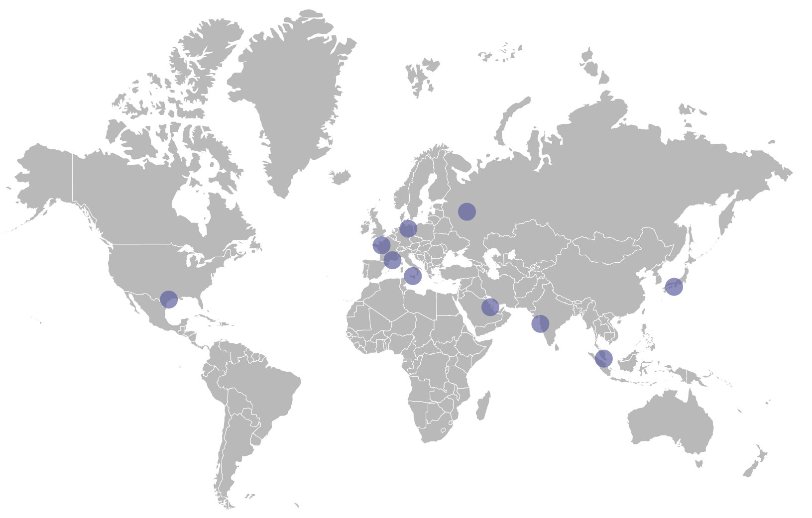 Карта проектов Евротехкат